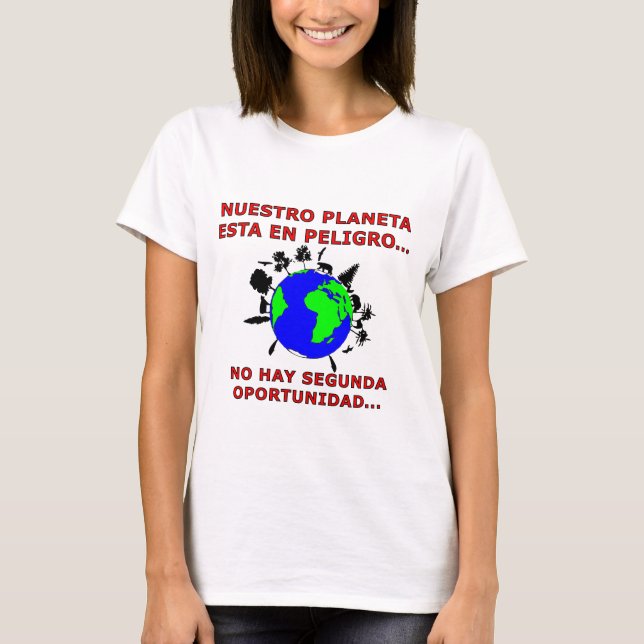 NUESTRO PLANETA T-Shirt (Vorderseite)
