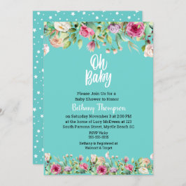 Nuetral Baby Shower Einladung