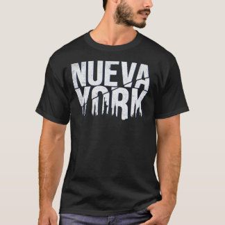 Nueva York New York Retro Style Vintages Spanische T-Shirt