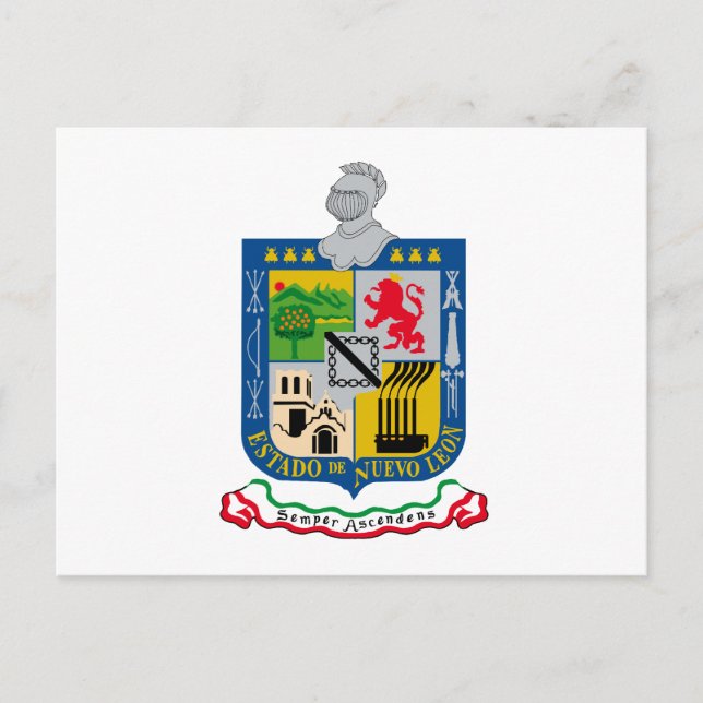 Nuevo Leon, Mexiko Postkarte (Vorderseite)