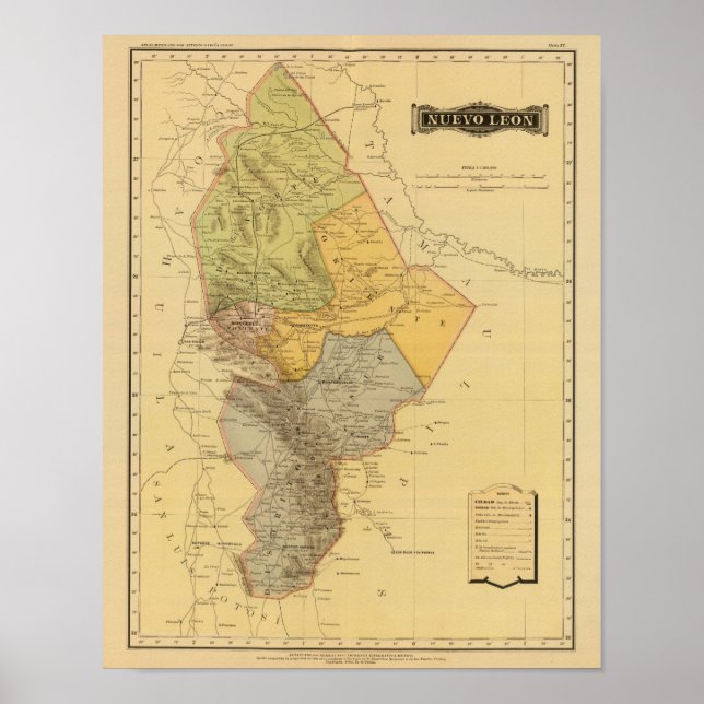 Nuevo Leon Poster (Vorne)