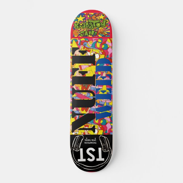 NUFF  WEED Skateboard (Vorderseite)