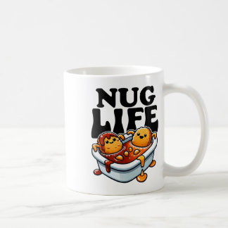 Nug Life Funny Chicken Nuggets in Grillen Sauce Ca Kaffeetasse