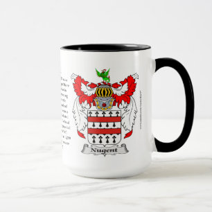 Nugent Familien-Wappen Tasse