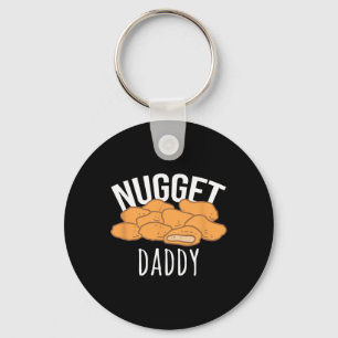 Nugget Daddy Chicken Geschenk-Nugget-Essen Schlüsselanhänger