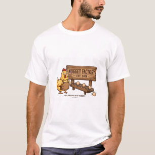 Nugget-Fabrik Lustiger Hühnerhalter T-Shirt