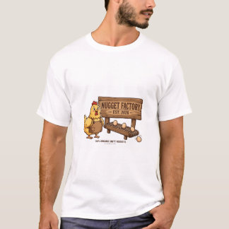 Nugget-Fabrik Lustiger Hühnerhalter T-Shirt