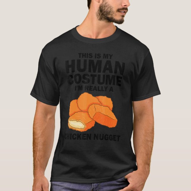 Nugget-Kostüm für Kinder Fashion Nugget Foo T-Shirt (Vorderseite)
