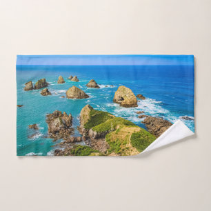 Nugget Point Inseln, Neuseeland Badhandtuch Set