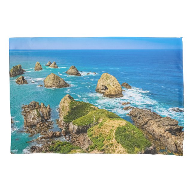 Nugget Point Inseln, Neuseeland Kissenbezug (Vorderseite)