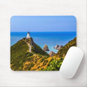 Nugget Point Leuchtturm, Neuseeland Mousepad