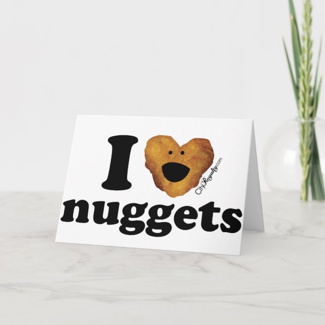 Nuggets der Liebe I Karte (Vorderseite)