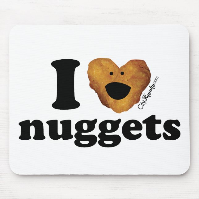 Nuggets der Liebe I Mousepad (Vorne)