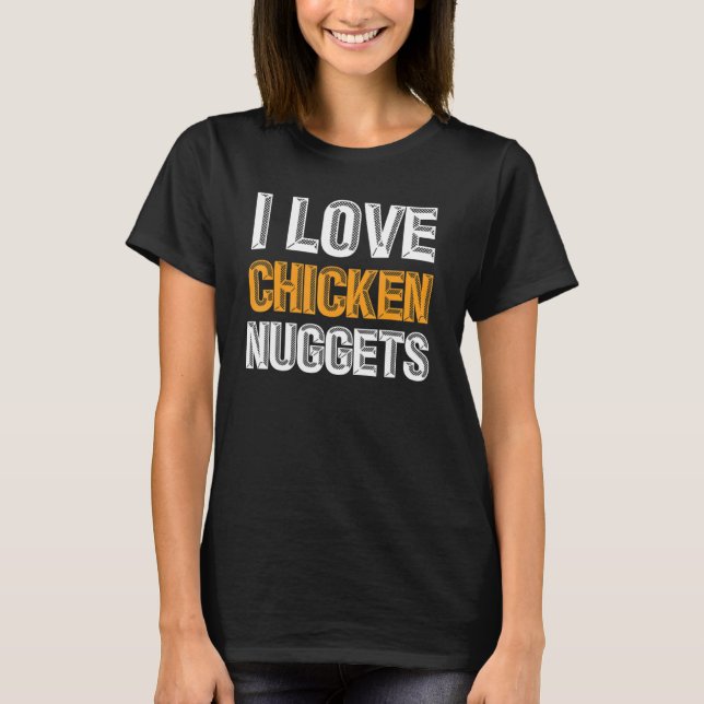 Nuggets Food Fun T-Shirt (Vorderseite)
