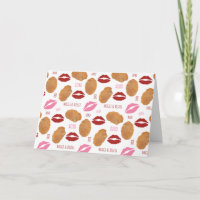Nuggs & Kisses Chicken Nugget Lips Valentine