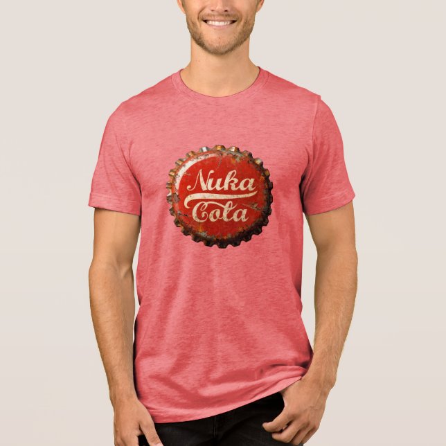 Nuka Cola Tri-Blend Shirt (Vorderseite)