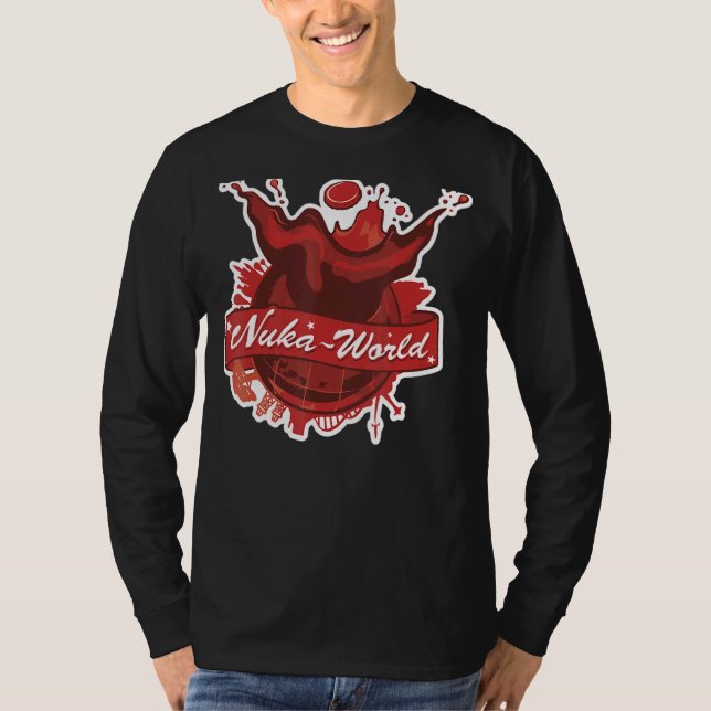 Nuka World Color Fallouts 4 T-Shirt (Vorderseite)