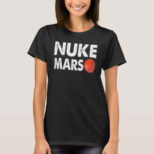 Nuke Mars T-Shirt Jugend Space T-Shirts Roter Mars