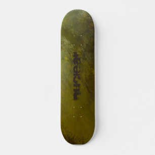Nuklear - Grüne Themen individuell angepasst Skateboard
