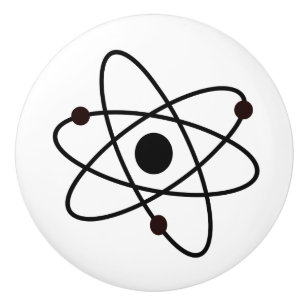 Nuklear MCM Moderne Abstrakte Atomkunst Modernismu Keramikknauf