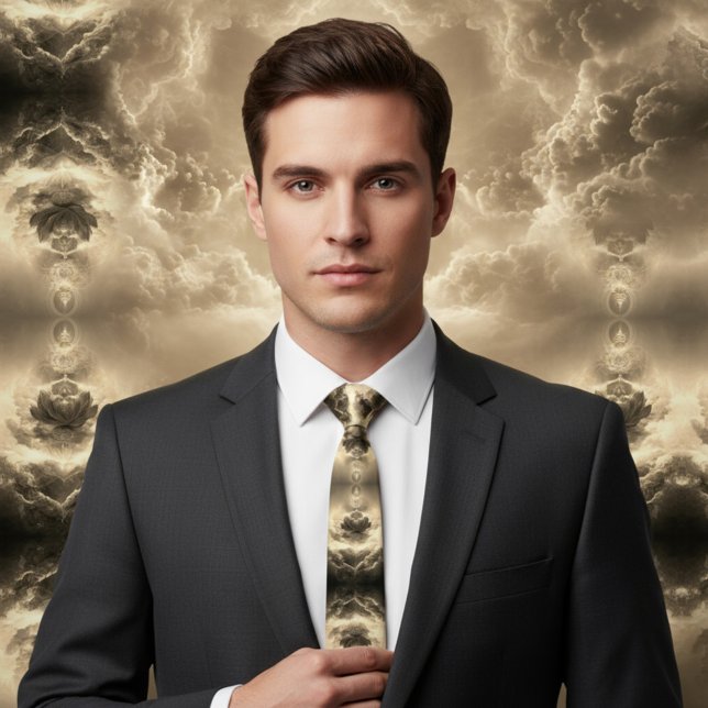 nukleare Explosion Krawatte (Von Creator hochgeladen)