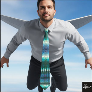 Nukleare Explosion Krawatte