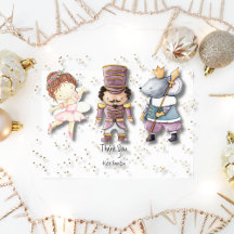 Nukleare Glitzer Nutcracker-Karte