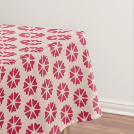 Nukleare Herzen - magentafarbenes - nahtloses Must Tischdecke