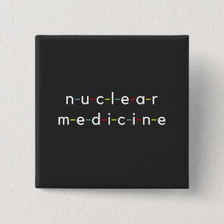 Nukleare Medizin Nucleologie Funny Radiology Button