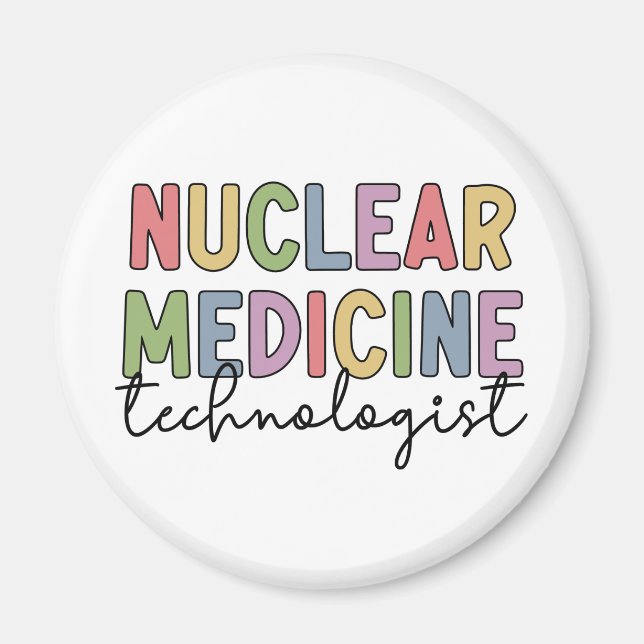 Nukleare Medizintechnik CNMT Geschenke Magnet (Vorne)