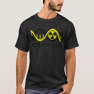 Nukleare Radiation DNA Tschernobyl Fallout Hazard  T-Shirt