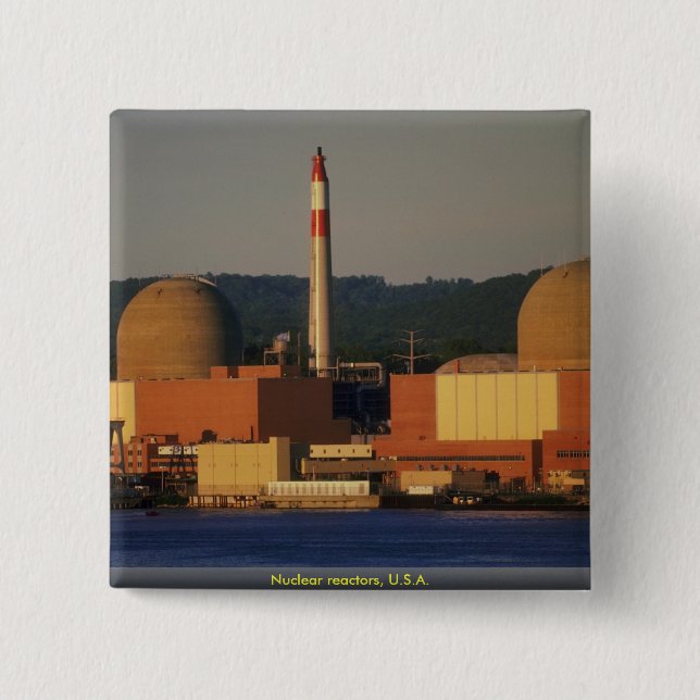 Nukleare Reaktoren, USA Button (Vorderseite)
