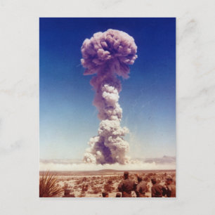 Nukleare Waffenprüfoperation Buster-Jangle 1951 Postkarte