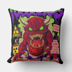 Nuklearer Crunch - Käse-Apokalypse-Mutant-Snack Kissen