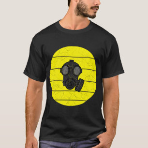 Nuklearer Ingenieur Retro-Retro-Vintag-Sonnenunter T-Shirt