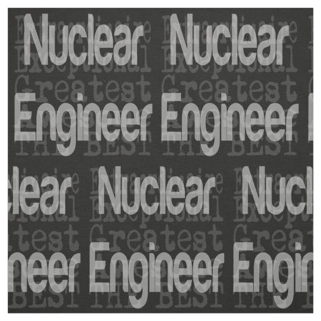 Nuklearer Ingenieur Stoff (Muster)