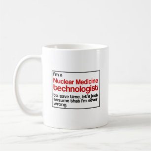 Nuklearer Medizin-Technologe Kaffeetasse