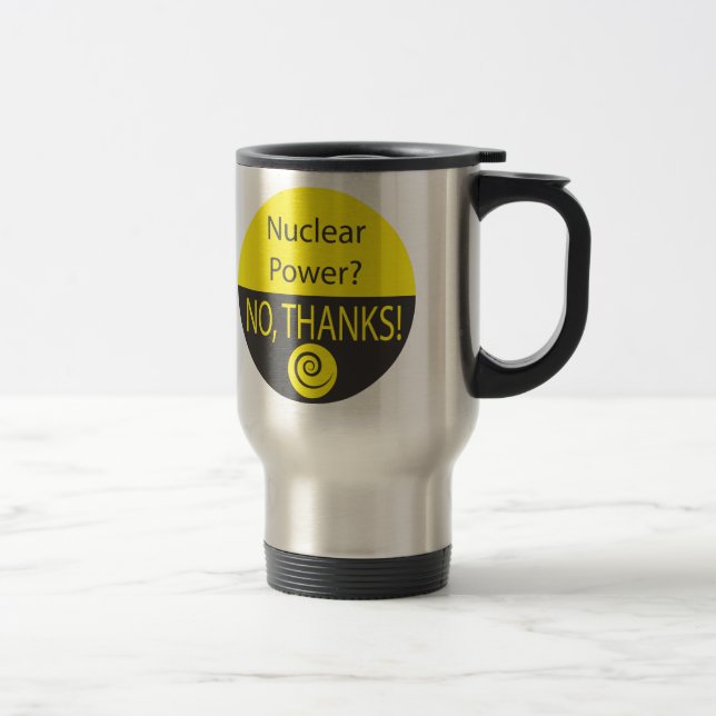 NUKLEARER POWER? NEIN, DANKE! REISEBECHER (Rechts)