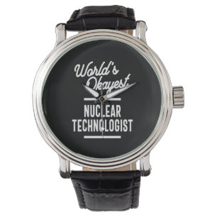 Nuklearer Technologe Jobtitel Armbanduhr