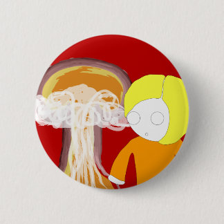 Nukleares Mädchen Button