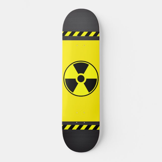 Nukleares Skateboard (Vorderseite)