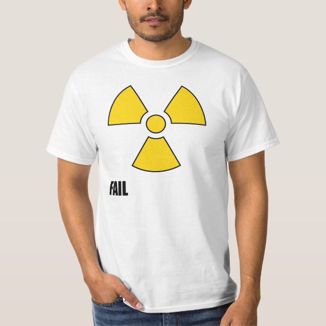 Nukleares Symbol VERSAGEN T - Shirt (Vorderseite)