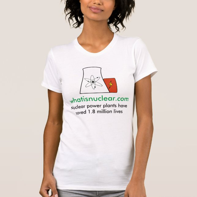 nukleares Whatisnuclear.com rettet das T-Shirt (Vorderseite)