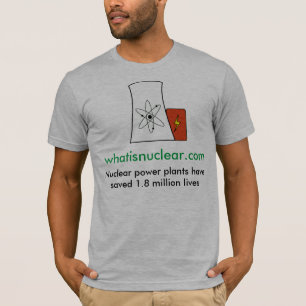 nukleares Whatisnuclear.com rettet den T-shir der T-Shirt