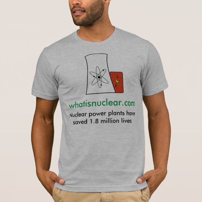 nukleares Whatisnuclear.com rettet den T-shir der T-Shirt (Vorderseite)