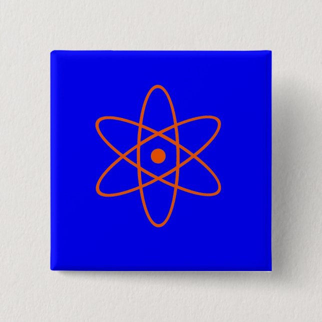 Nukleares Zeichen Button (Vorderseite)