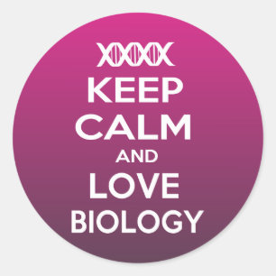 Nukleotid-Adenin-Paar mit UBiolo Runder Aufkleber