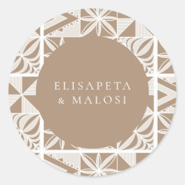 Nuku'alofa Runder Aufkleber