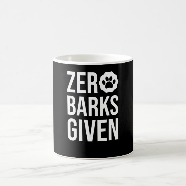 Null Barks bei Hund Kaffeetasse (Mittel)