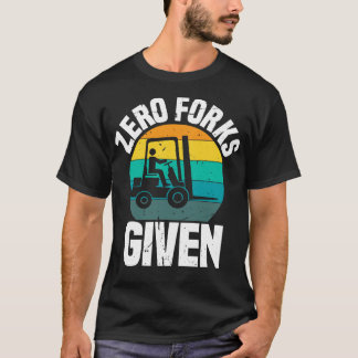 Null Forks gegeben T-Shirt